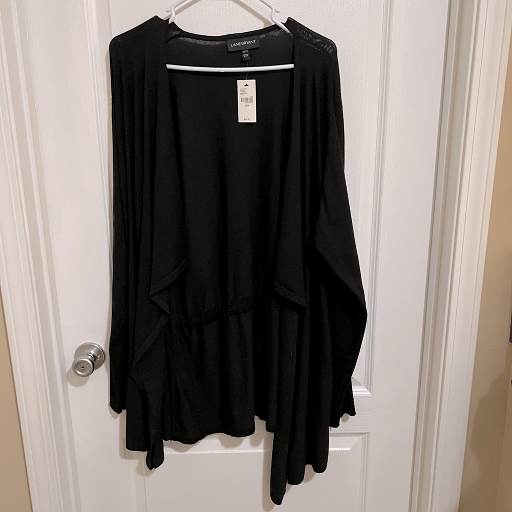 NWT Lane Bryant cardigan with drawstring waist size 22/24